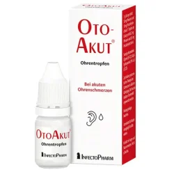 OtoAkut 50 mg/g + 10 mg/g Ohrentropfen Lösung, 10 g