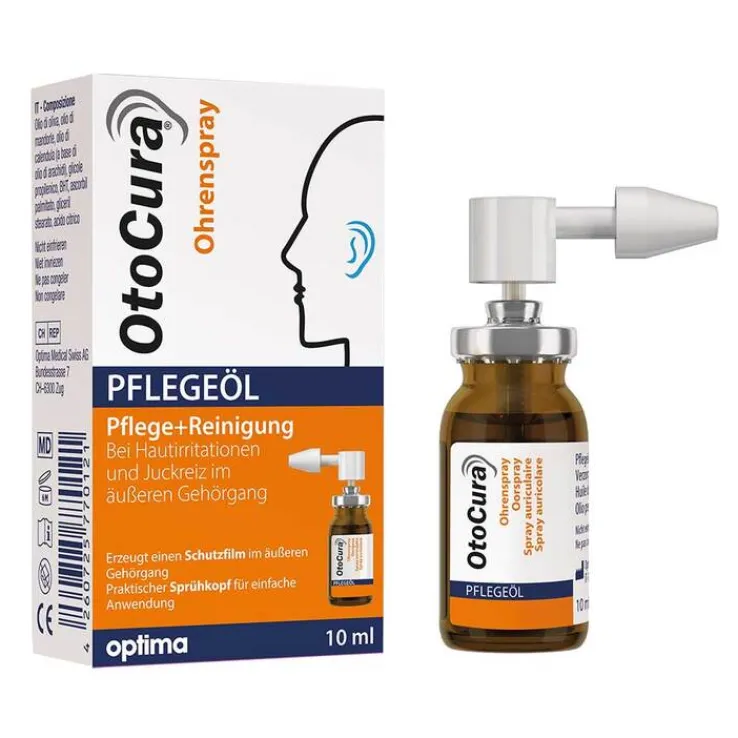 OtoCura® Ohrenspray Pflegeöl, 10 ml
