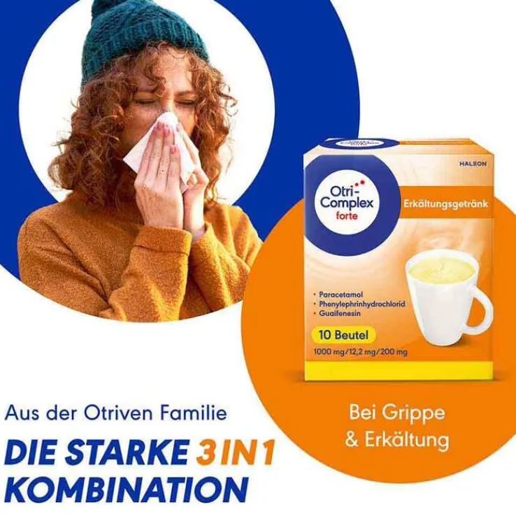 OtriComplex forte Erkältungsgetränk, 10 St