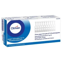 Otriven gegen Schnupfen 0,1 % Einzeldosispipetten ohne Konservierung, 40X0.3 ml