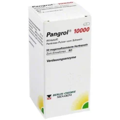 Pangrol 10000 Hartkapseln mit magensaftresistent überzogene Pell., 50 St