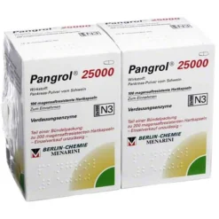 Pangrol 25000 Hartkapseln mit magensaftresistent überzogene Pell., 200 St