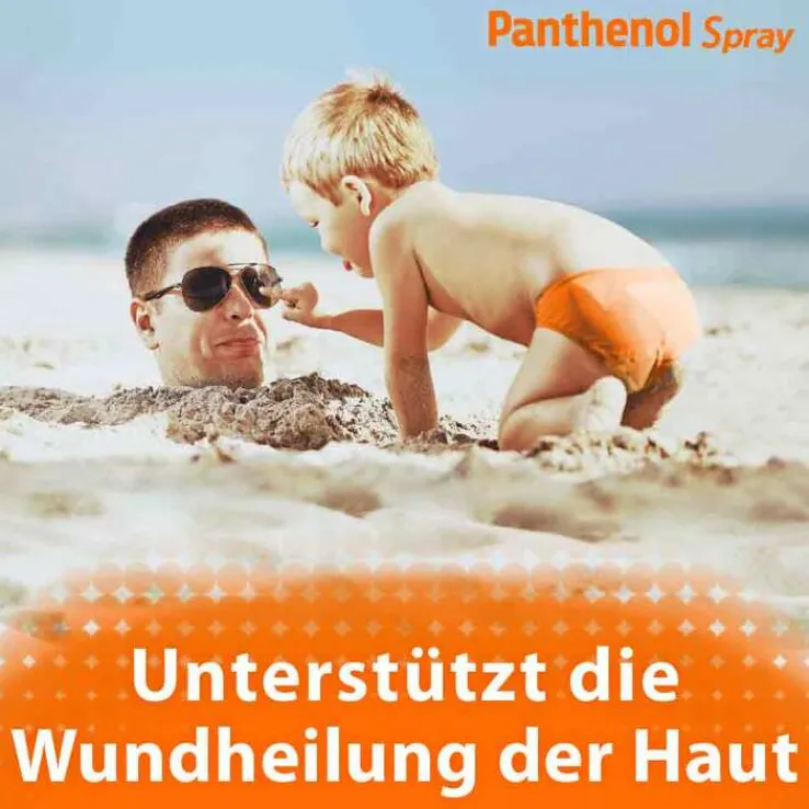 Panthenol® Spray fördert die Wundheilung der Haut, 130 g