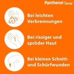 Panthenol® Spray fördert die Wundheilung der Haut, 130 g