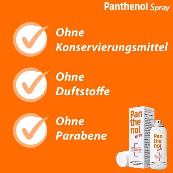 Panthenol® Spray fördert die Wundheilung der Haut, 130 g