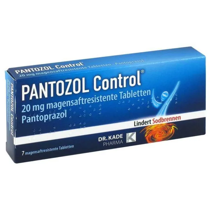 Pantozol Control 20 mg magensaftresistent Tabletten, 7 St