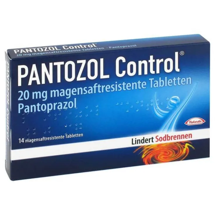 Pantozol Control 20 mg magensaftresistent Tabletten, 14 St