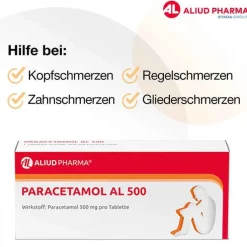 PARACETAMOL AL 500 Tabletten, 20 St