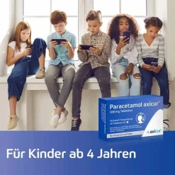 Paracetamol axicur® 500 mg Tabletten , 20 St