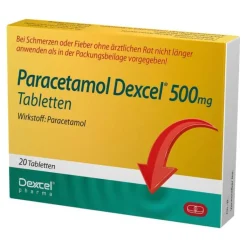 Paracetamol Dexcel® 500 mg Tabletten, 20 St