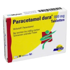 Paracetamol dura® 500 mg Tabletten, 10 St