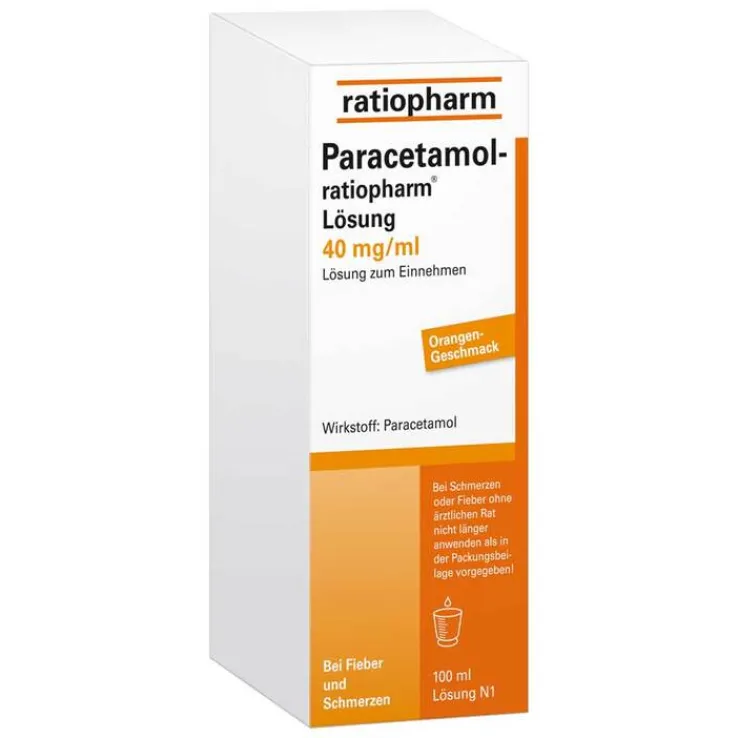 Paracetamol ratiopharm Lösung, 100 ml