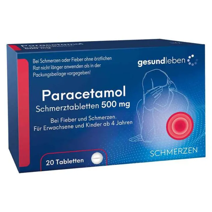 Paracetamol Schmerztabletten, 20 St