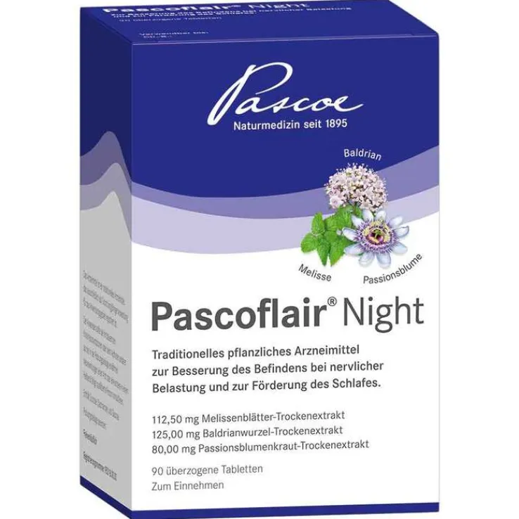 Pascoflair Night überzogene Tabletten, 90 St