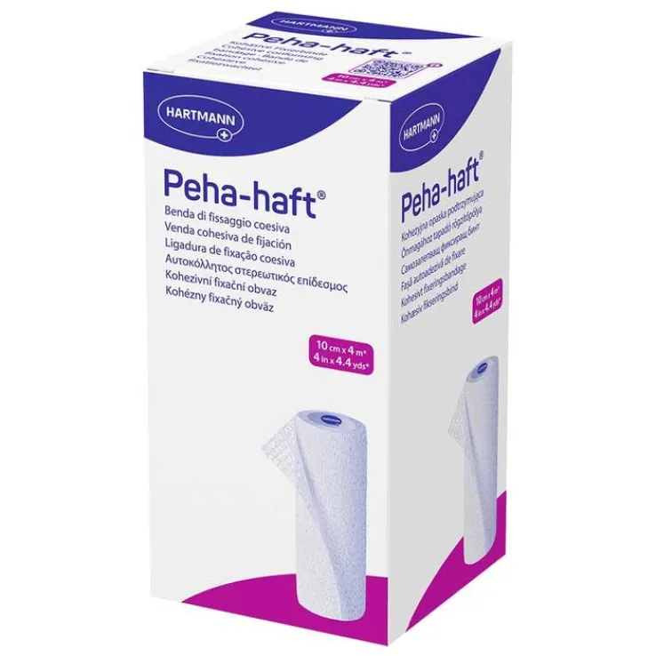 Peha Haft Fixierbinde latexfrei 10 cm x 4 m, 1 St