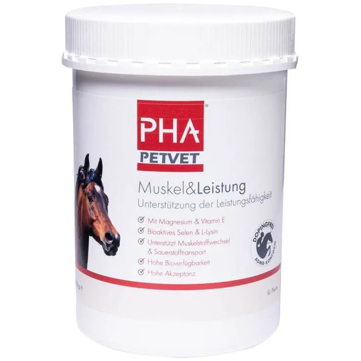 PHA Muskel & Leistung für Pferde Pulver, 850 g