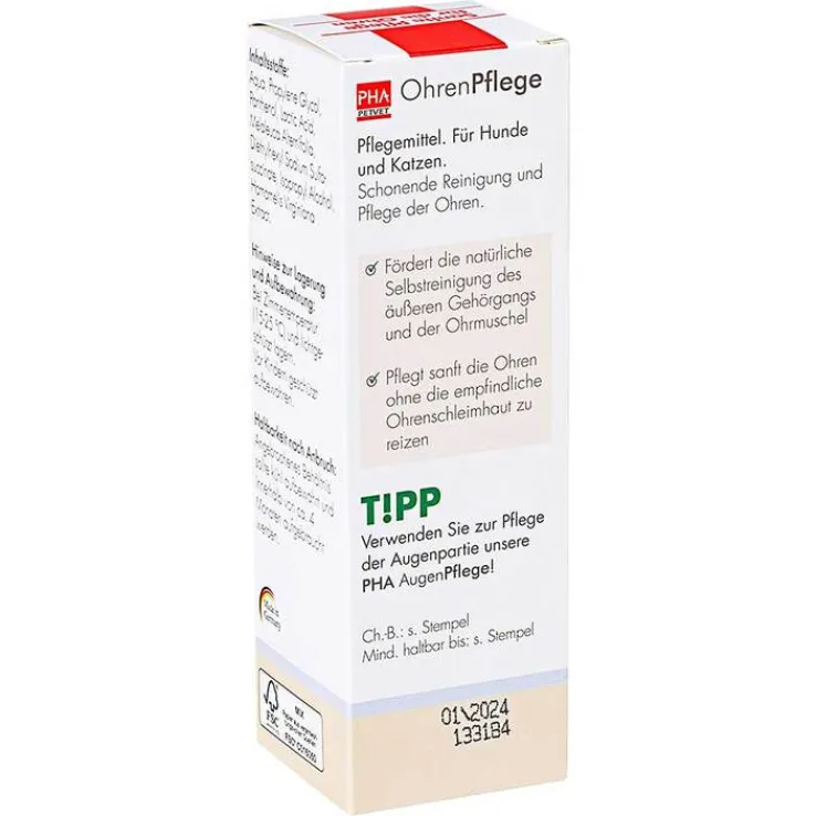 PHA Ohrenpflege für Hunde Tropfen, 100 ml
