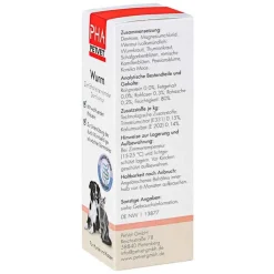 PHA Wurm Tropfen für Hunde / Katzen, 50 ml