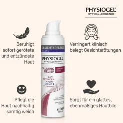 Physiogel Calming Relief Anti-Rötungen Nachtcreme für gerötete Haut, 40 ml