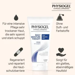 Physiogel Daily Moisture Therapy für sehr trockene Haut Creme , 150 ml