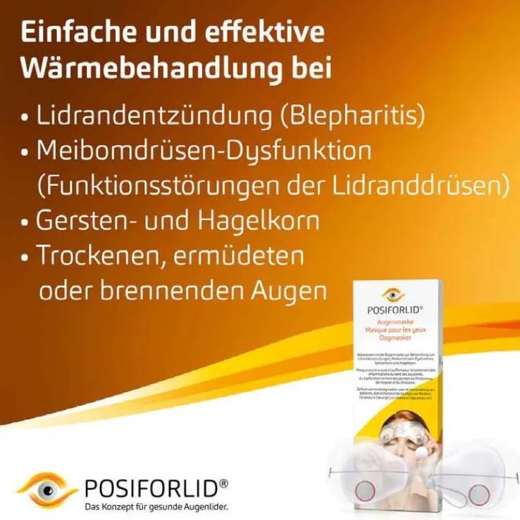 Posiforlid Augenmaske, 1 St