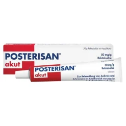 POSTERISAN akut 50 mg/g Rektalsalbe, 50 g