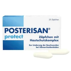 Posterisan protect Suppositorien, 25 St