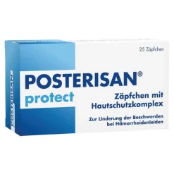 Posterisan protect Suppositorien, 25 St