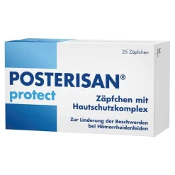 Posterisan protect Suppositorien, 25 St