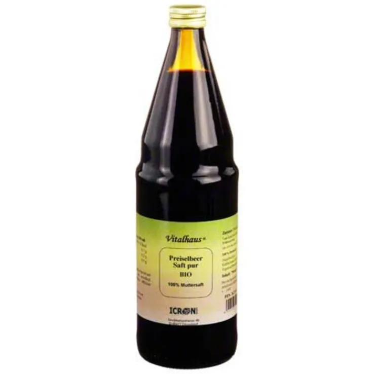Preiselbeer Saft Pur Bio Vit, 750 ml