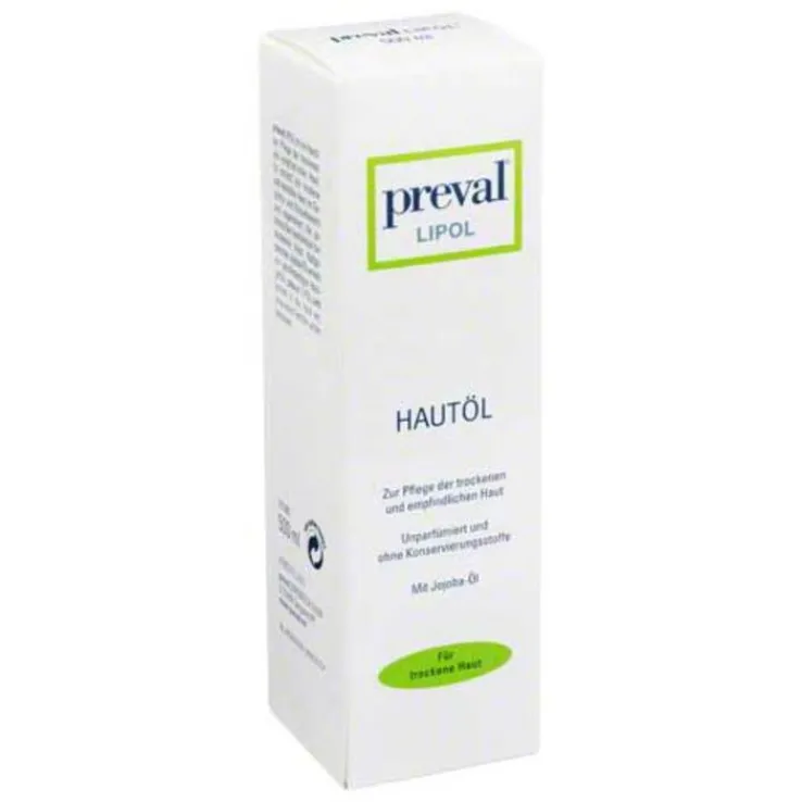 Preval Lipol Rückfettendes Hautöl, 500 ml