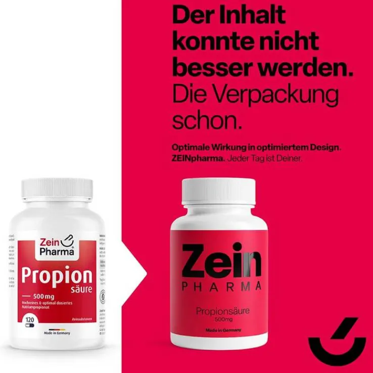Propionsäure 500 mg Kapseln, 120 St