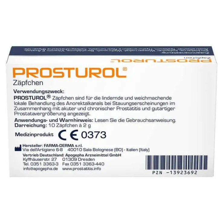 PROSTUROL Zäpfchen, 10 St