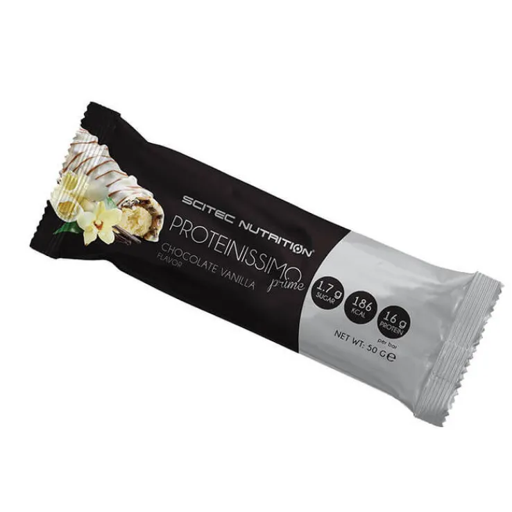 Proteinissimo prime Chocolate Vanilla Riegel, 50 g