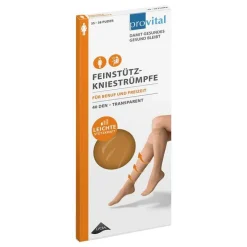 Provital 40 den Stützkniestrümpfe Größe 39 - 42 puder, 2 St