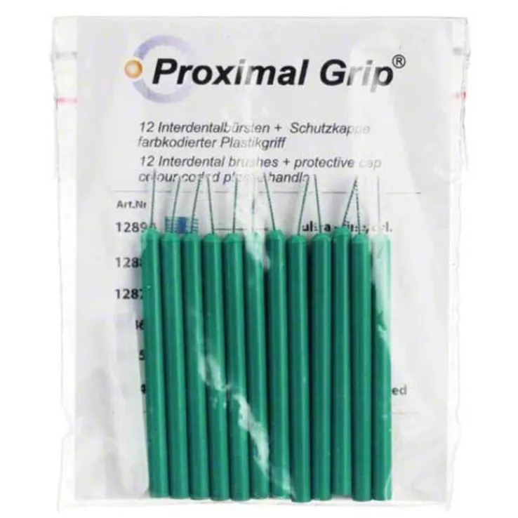 Proximal Grip ultrafein türkis Interdentalbürste, 12 St