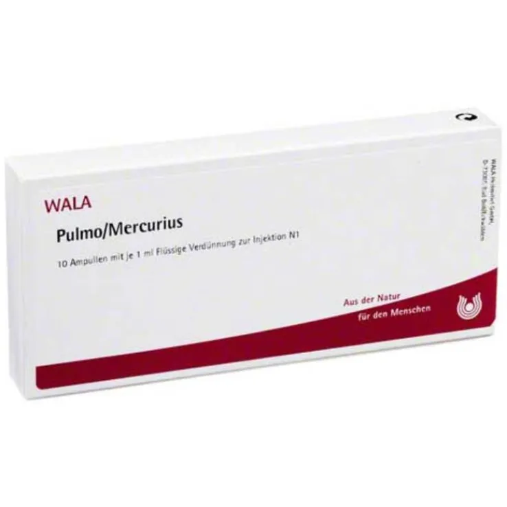 Pulmo / Mercurius Ampullen, 10X1 ml