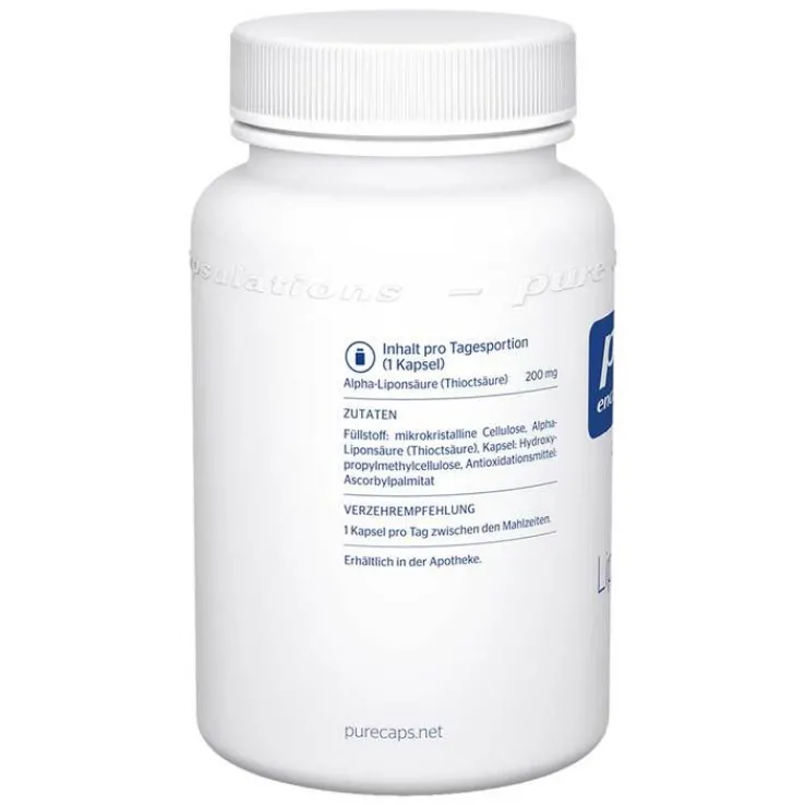 Pure Encapsulations Alpha Liponsäure Kapseln, 120 St