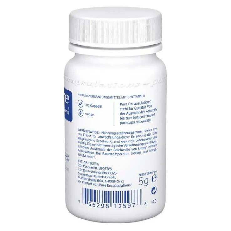 Pure Encapsulations B-Complex Kapseln, 30 St
