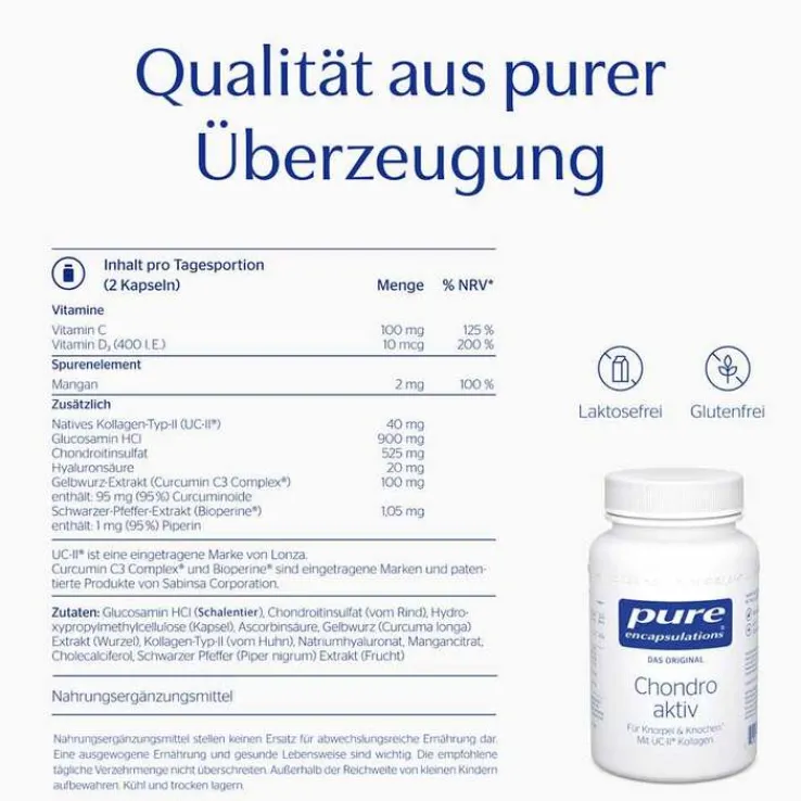 Pure Encapsulations Chondro aktiv Kapseln, 120 St