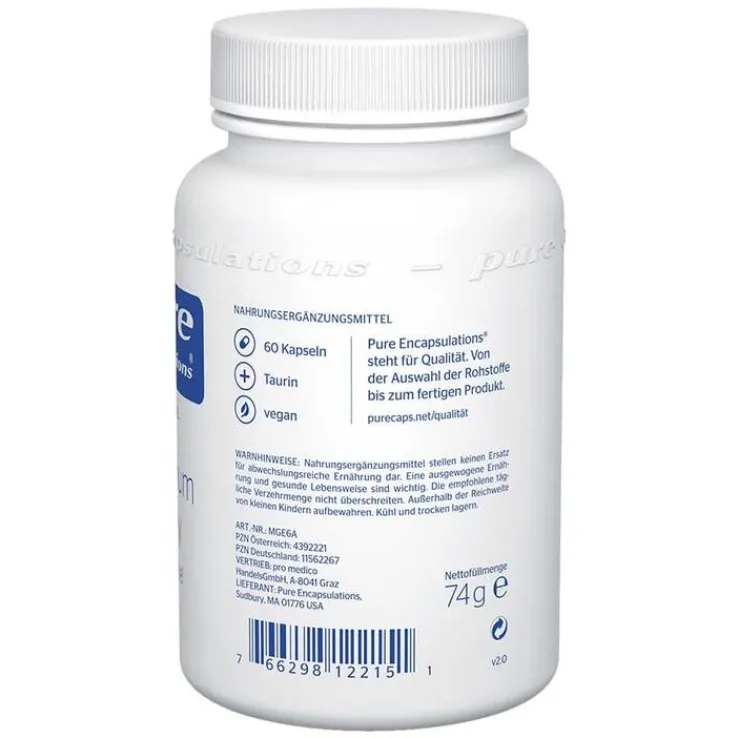 Pure Encapsulations Magnesium Energy Kapseln, 60 St