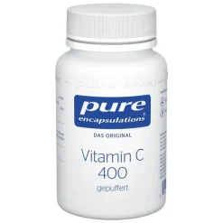 Pure Encapsulations Vitamin C 400 gepuffert Kapseln, 90 St