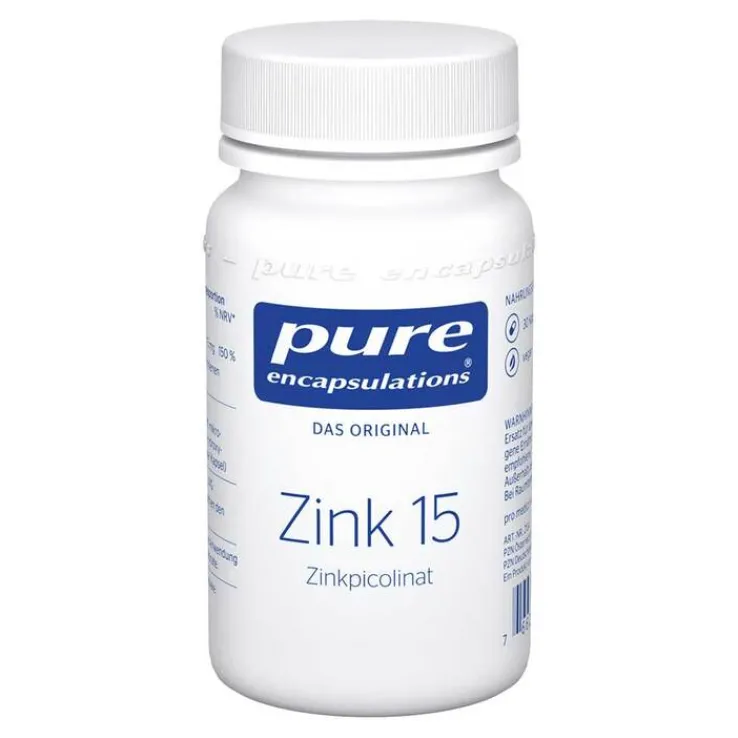 Pure Encapsulations Zink 15 Zinkpicolinat Kapseln, 30 St