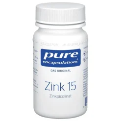 Pure Encapsulations Zink 15 Zinkpicolinat Kapseln, 60 St