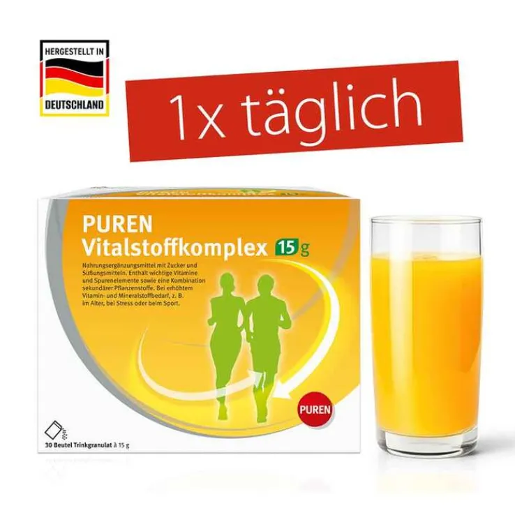 Puren Vitalstoffkomplex Beutel a 15 g Granulat, 30 St