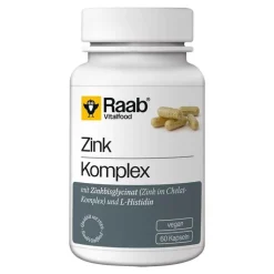 Raab Vitalfood Zink Komplex Kapseln, 60 St