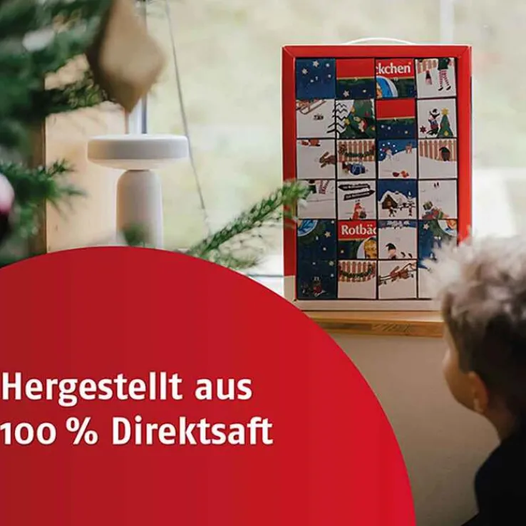 Rabenhorst Rotbäckchen Adventskalender, 24X125 ml