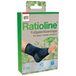 Ratioline Fußgelenkbandage Größe L, 1 St