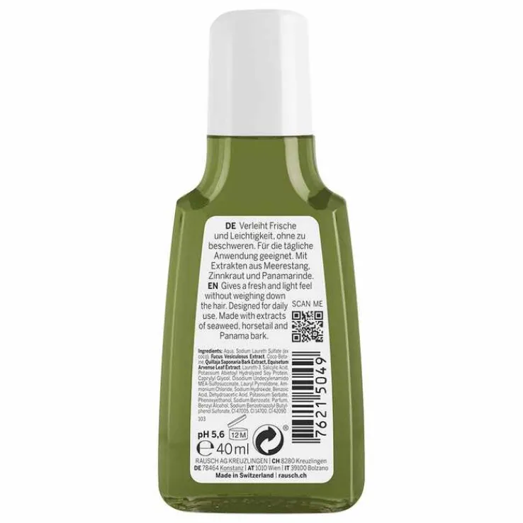 Rausch Anti-Fett-Shampoo mit Meerestang, 40 ml