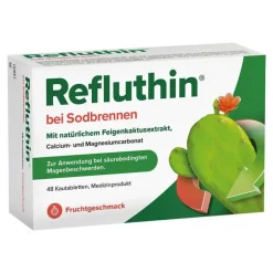 Refluthin bei Sodbrennen Kautabletten Frucht, 48 St